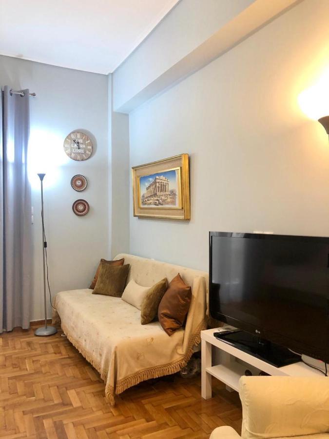 Comfortable Apt , 5 Min Walk To Acropolis Athene Buitenkant foto