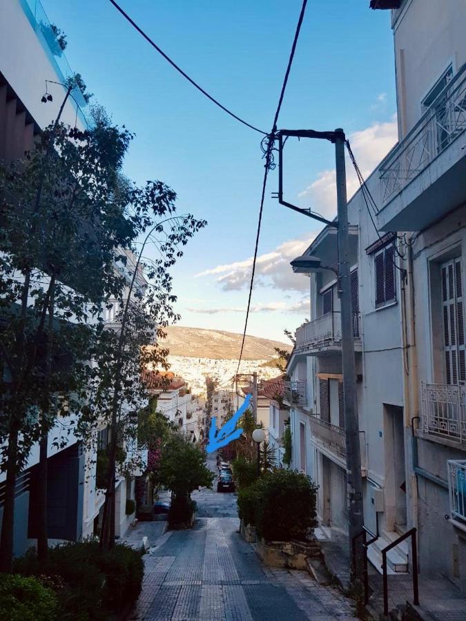 Comfortable Apt , 5 Min Walk To Acropolis Athene Buitenkant foto